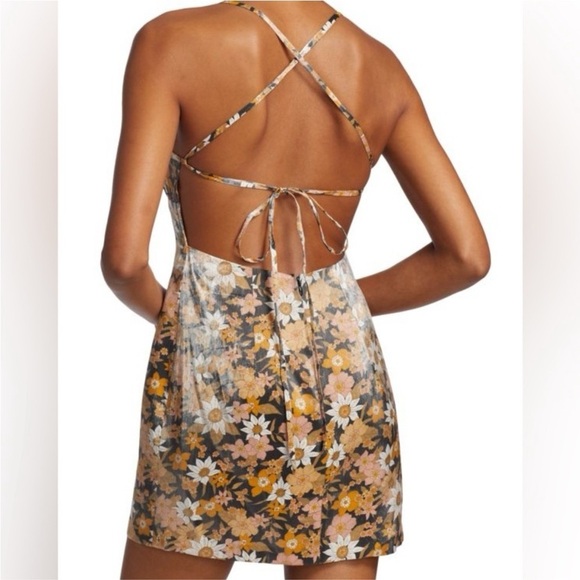 Rumer The Label Paloma Mini Dress Large - Picture 2 of 4